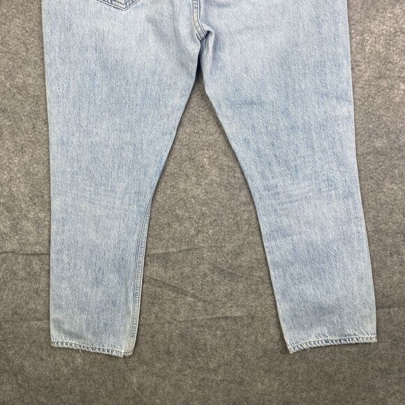 AGOLDE Riley High Rise Straight Crop Jeans Size 28 Light Wash a066b-983 - Picture 13 of 13